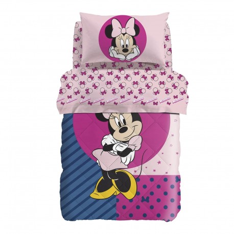 Trapunta singola Minnie Smile Disney Caleffi