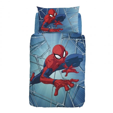 Completo copripiumino singolo Spiderman Force Disney Caleffi