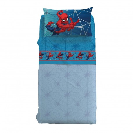 Completo lenzuolo singolo Spiderman Force Disney Caleffi