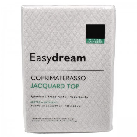 Coprimaterasso singolo Jacquard Top Easydream