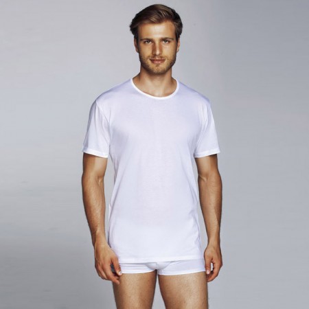 T-Shirt girocollo Cris Brio Lingerie bianca