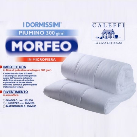 Piumino in microfibra matrimoniale Morfeo Caleffi