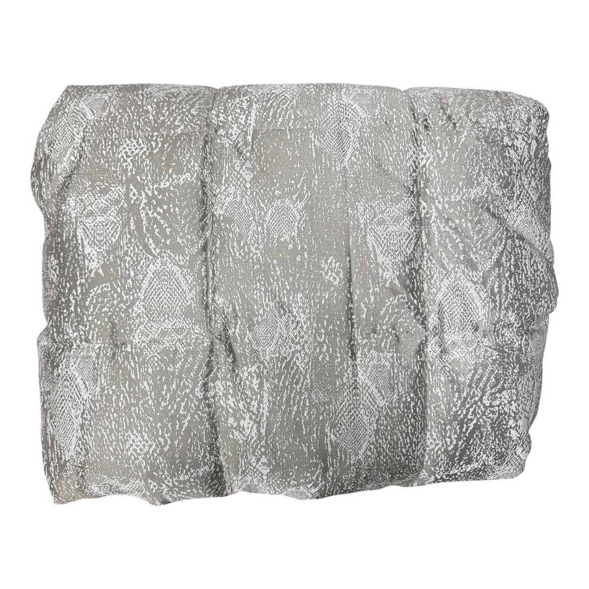 Trapunta matrimoniale Doha Piumino Siberiano Minardi tortora con lavorazione jacquard