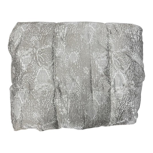 Trapunta matrimoniale Doha Piumino Siberiano Minardi tortora con lavorazione jacquard